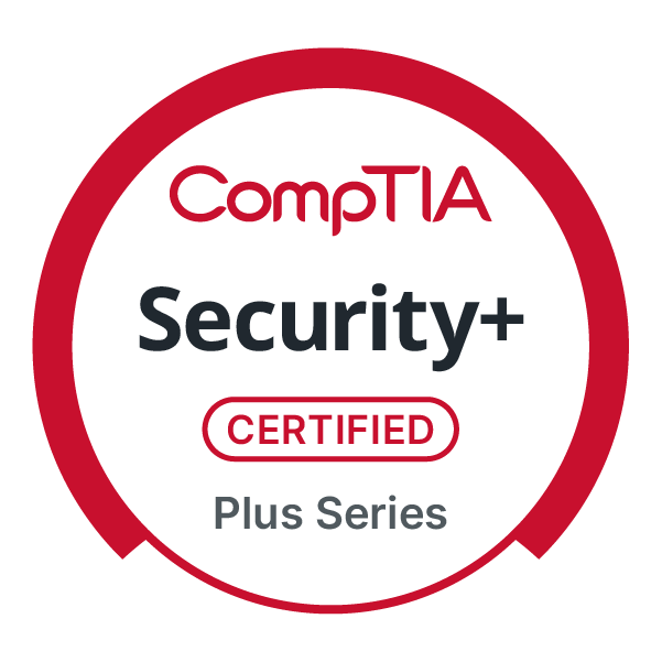Icono de certificado Comptia Security+